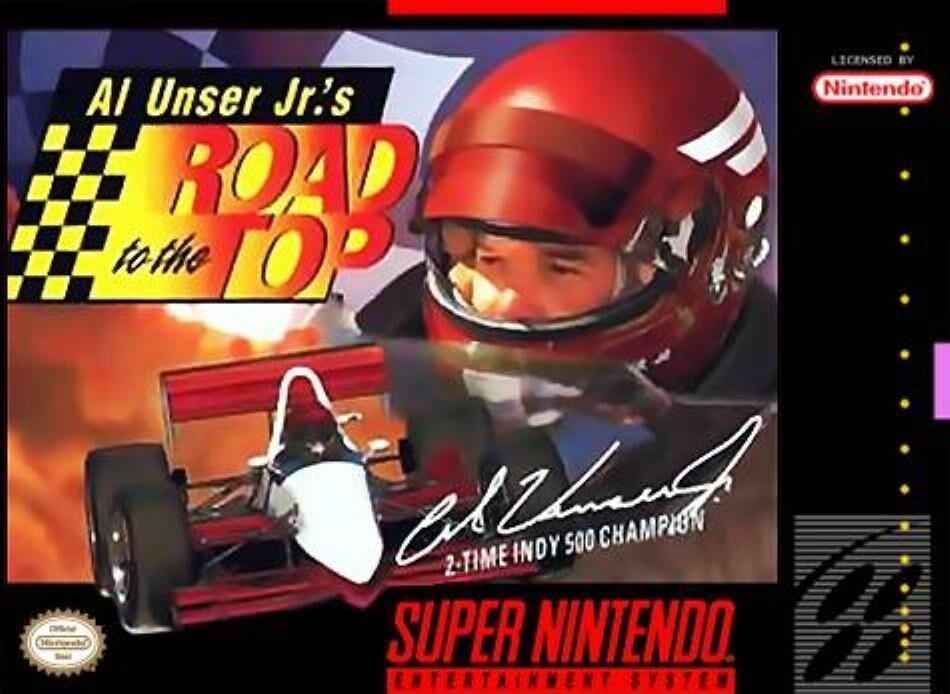 Al Unser Jr.'s Road to the Top - [SNES]