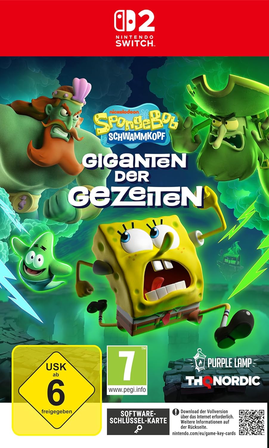 Spongebob Schwammkopf - Giganten der Gezeiten - [Nintendo Switch 2]
