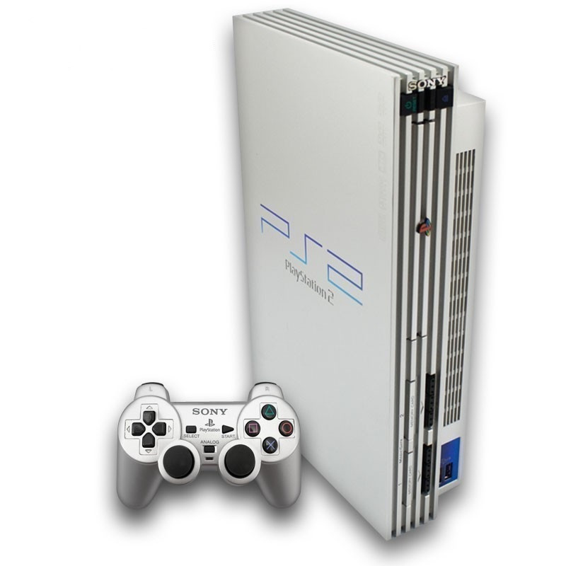 PS2 Konsole - Silber