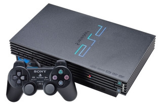 PS2 Konsole - Schwarz
