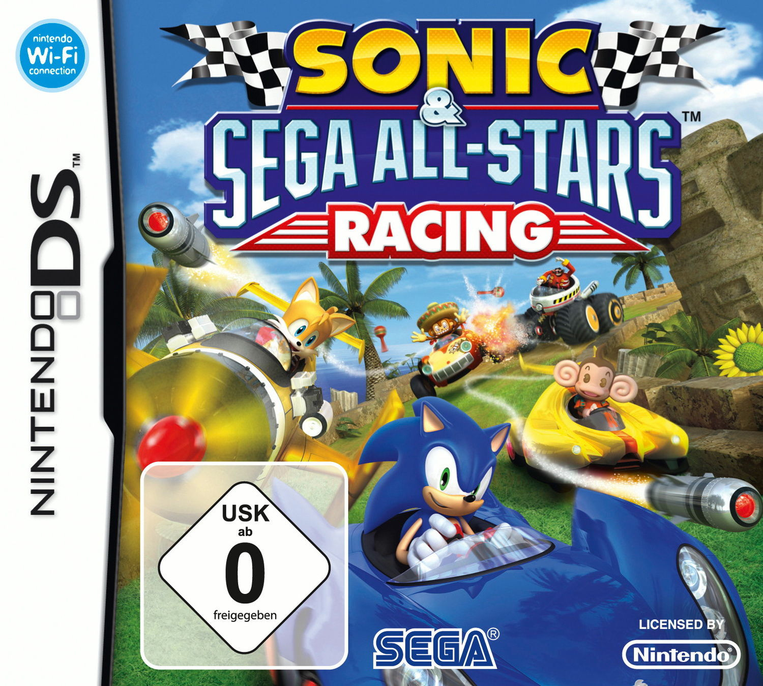 Sonic & SEGA All-Stars Racing - [DS]