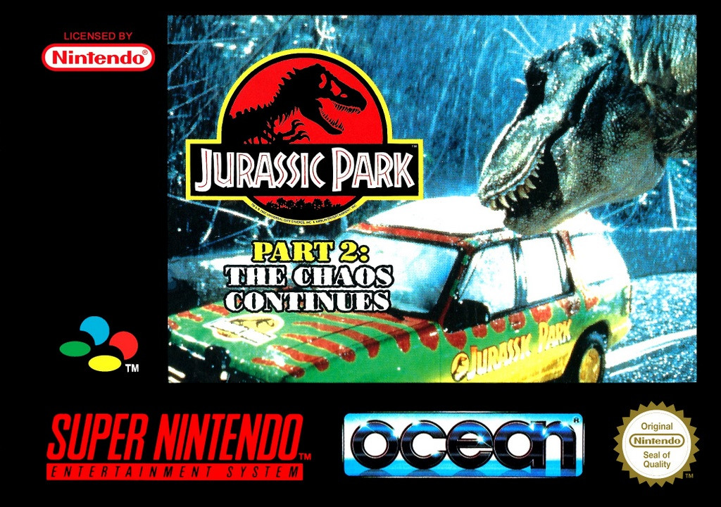 Jurassic Park Part 2 - The Chaos Continues - [SNES]