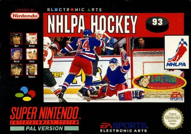 NHLPA Hockey 93 - [SNES]