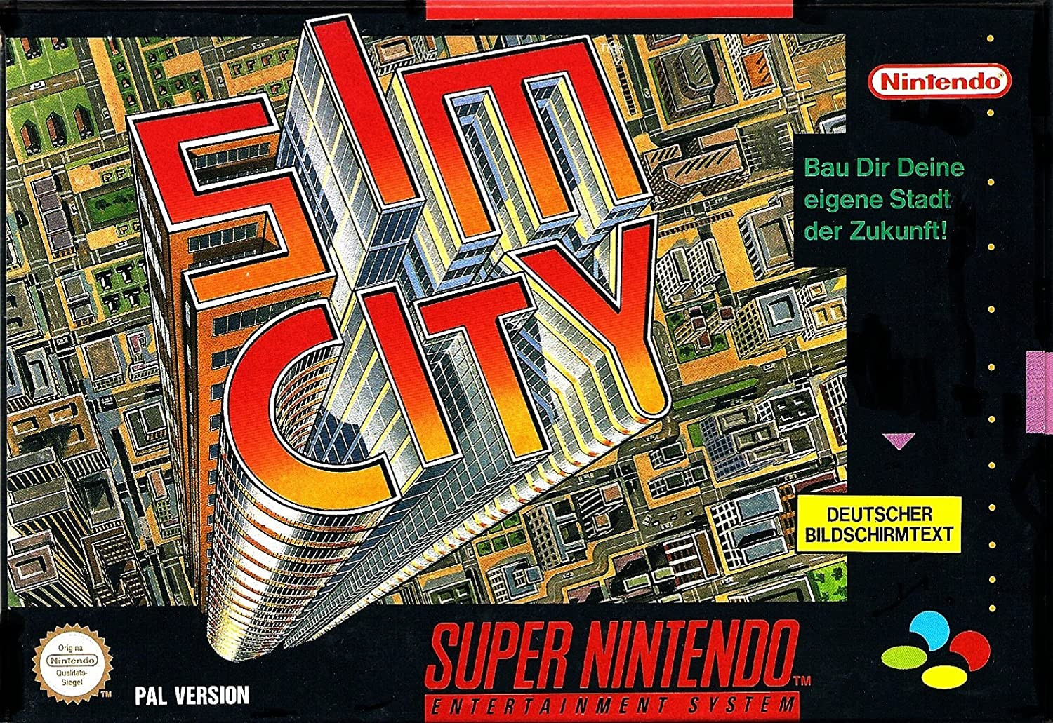 Sim City - [SNES]