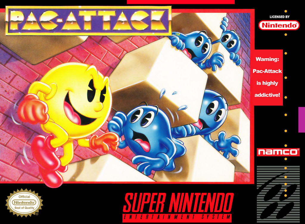 Pac-Attack - [SNES]