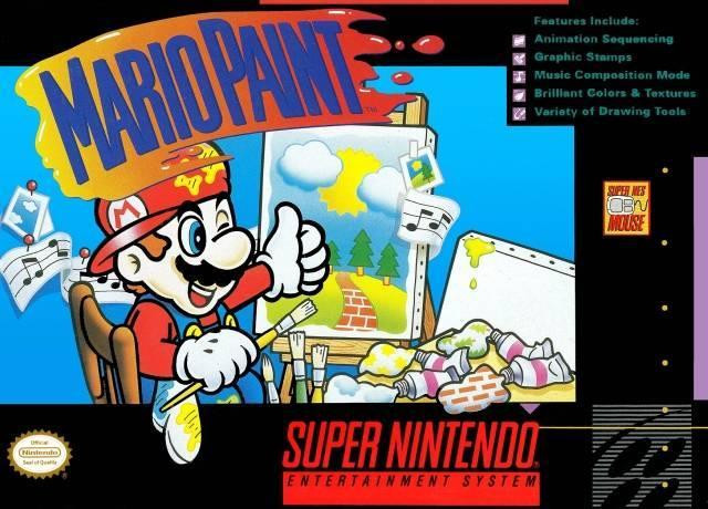 Mario Paint - [SNES]