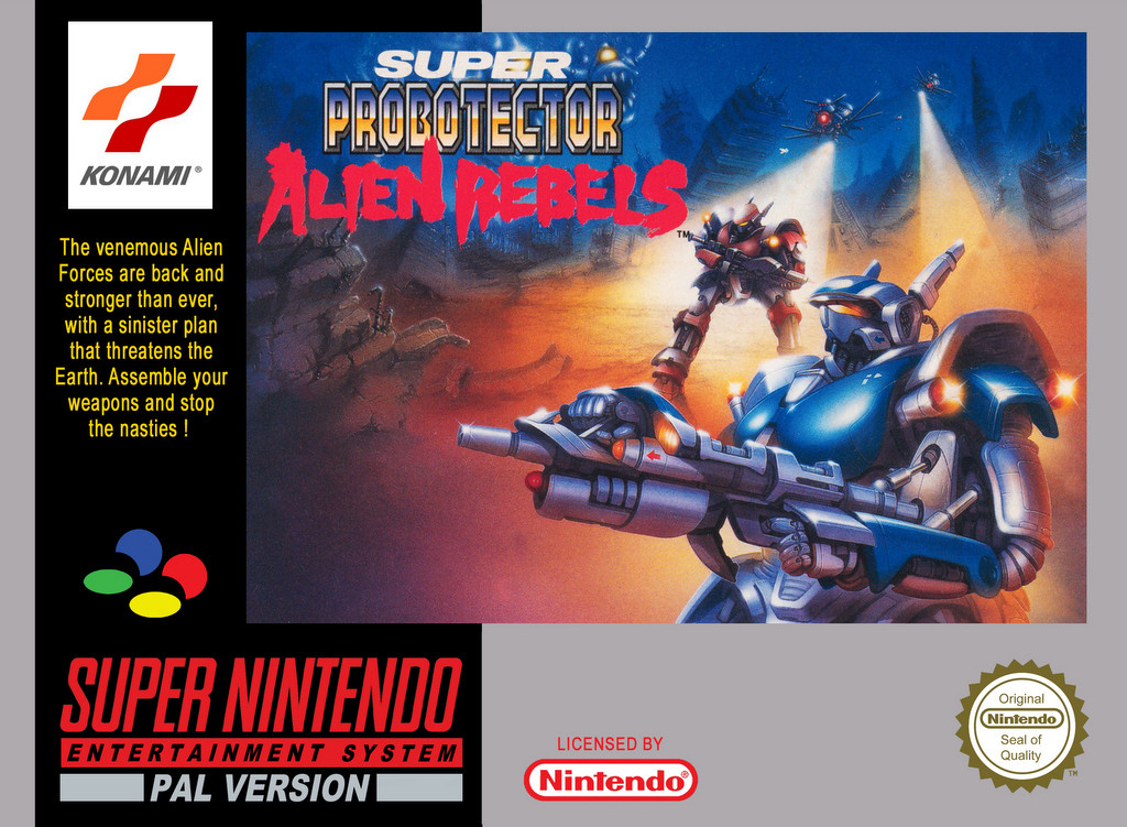Super Probotector - Alien Rebels - [SNES]