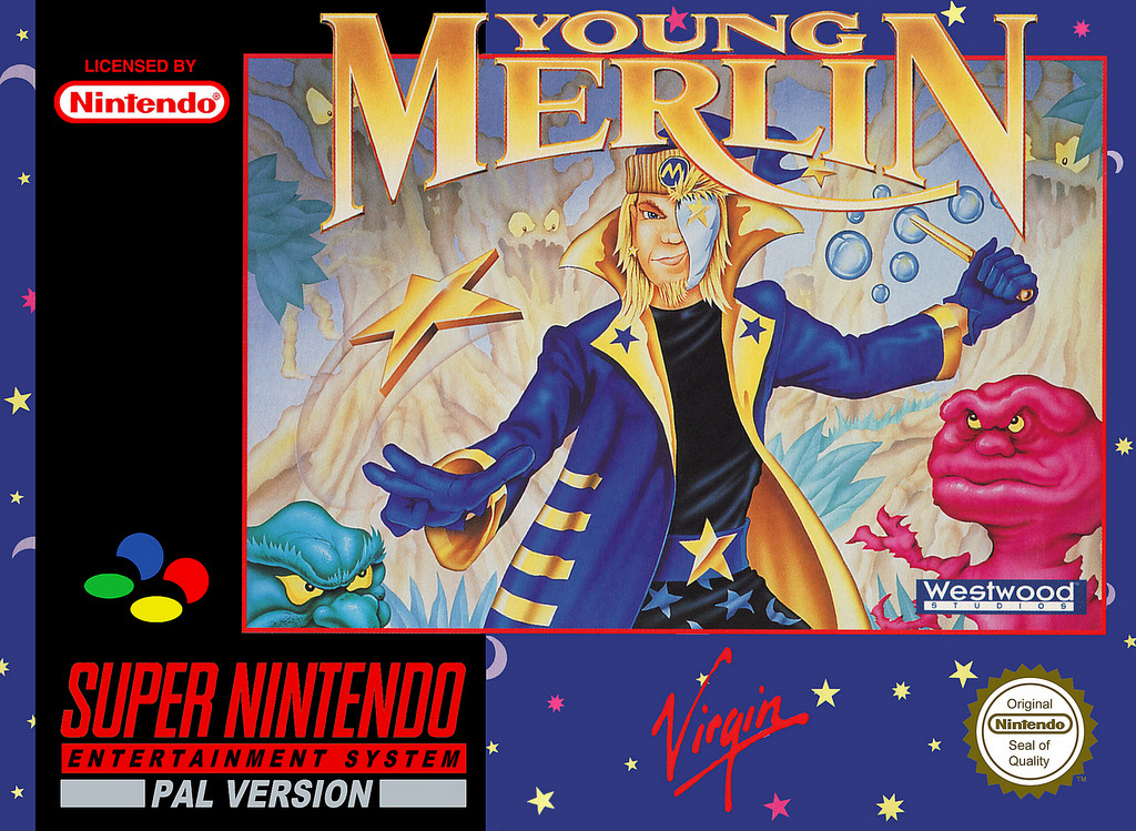 Young Merlin - [SNES]