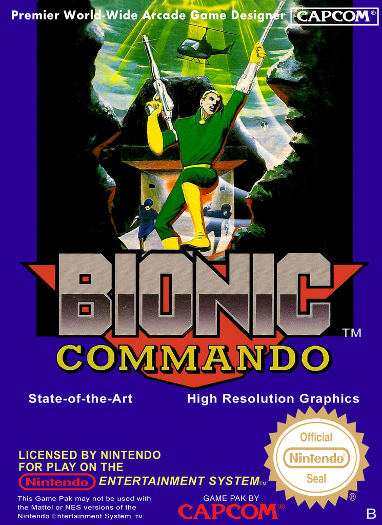 Bionic Commando - [NES]