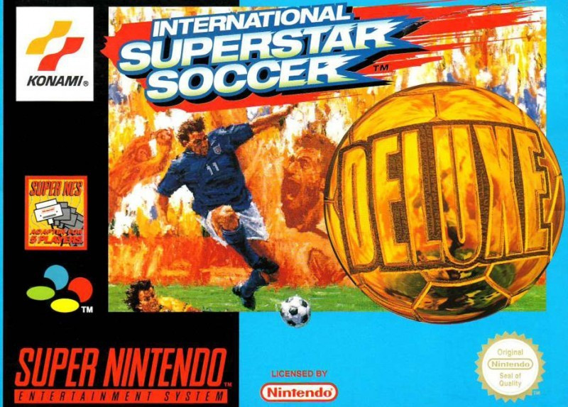International Superstar Soccer Deluxe ISS - [SNES]