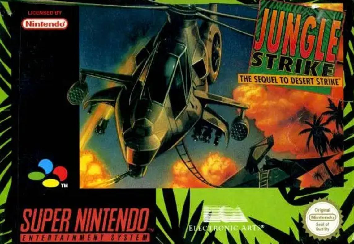 Jungle Strike - The Sequel to Desert Strike - [SNES]