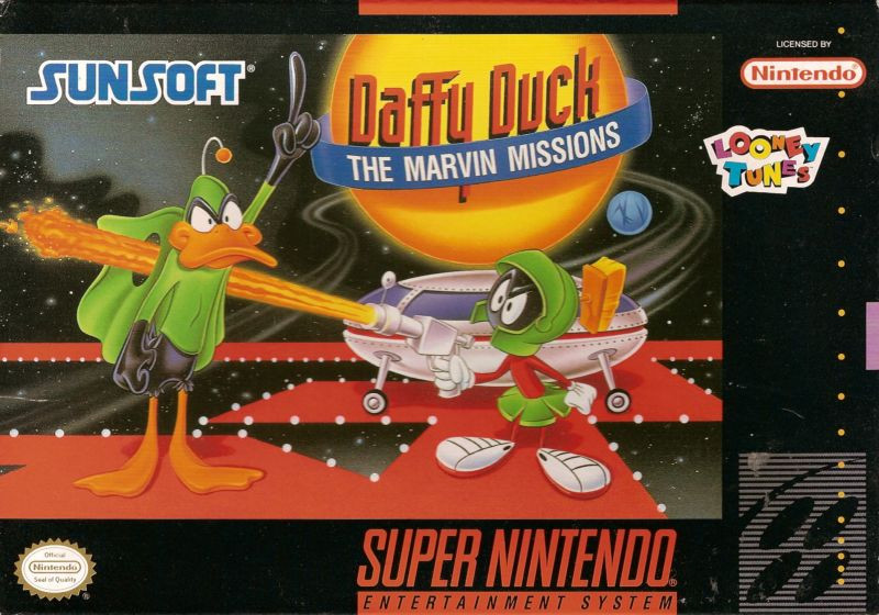 Looney Tunes - Daffy Duck: The Marvin Missions - [SNES]