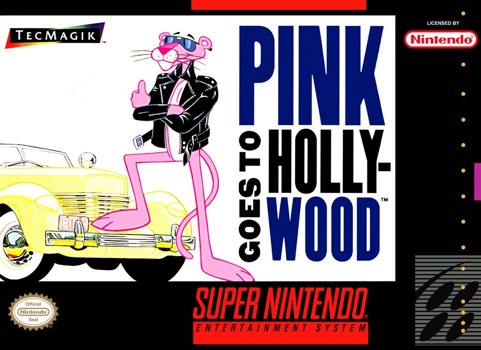 Pink Panther goes to Hollywood - [SNES]