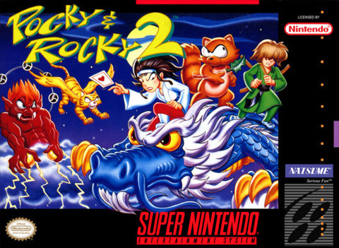 Pocky & Rocky 2 - [SNES]