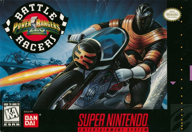Power Rangers Battle Racers - [SNES]