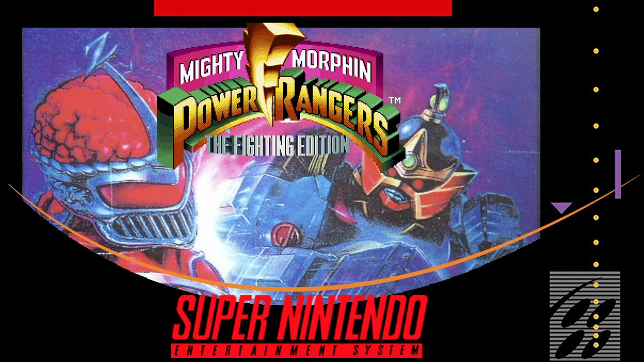 Power Rangers Morphin Edition - The Fighting Edition - [SNES]
