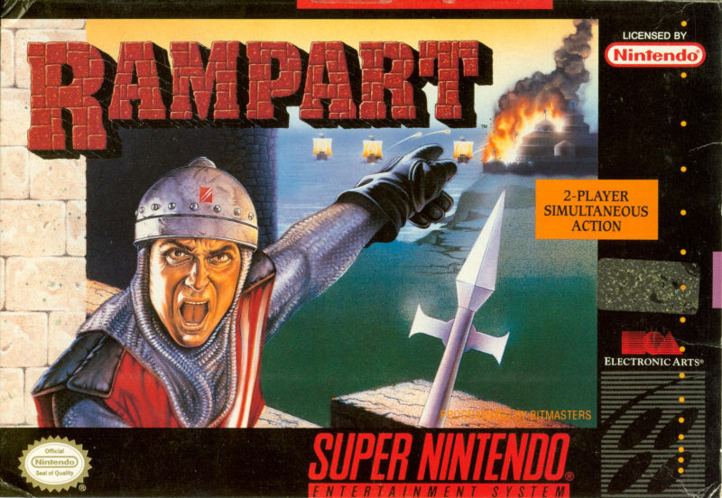 Rampart - [SNES]