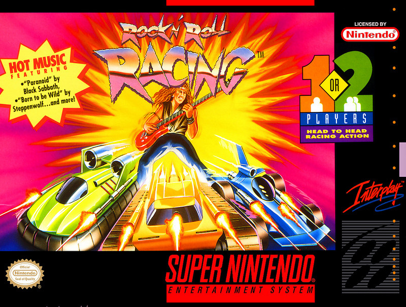Rock N' Roll Racing - [SNES]