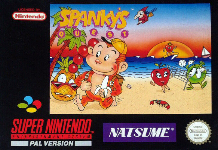 Spanky's Quest - [SNES]