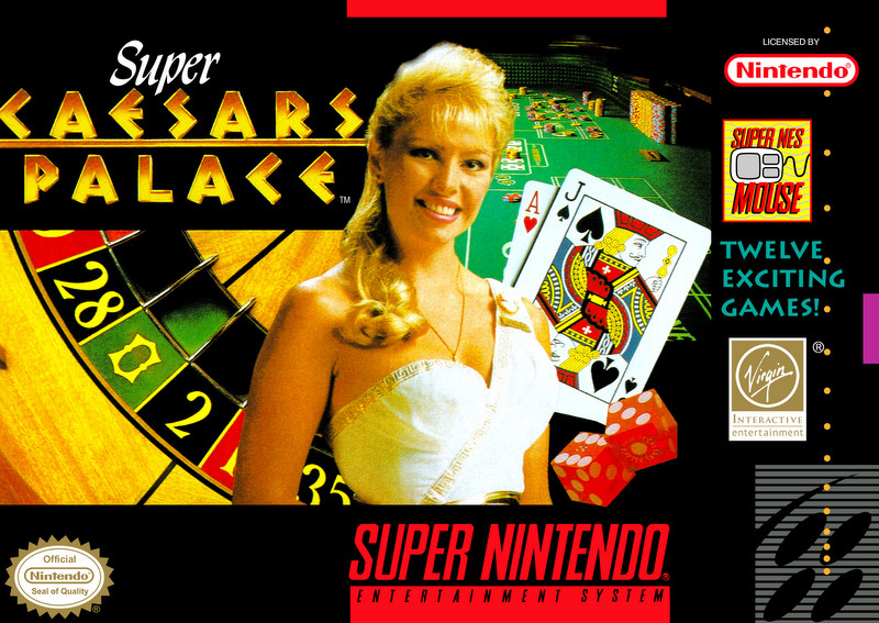 Super Caesars Palace - [SNES]