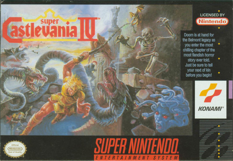 Super Castlevania IV - [SNES]