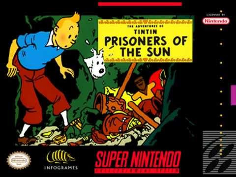Tintin prisoners of the sun - [SNES]