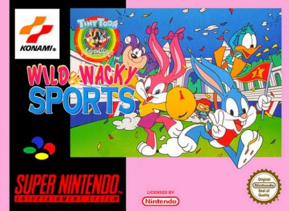 Tiny Toon Adventures wild wacky sports - [SNES]