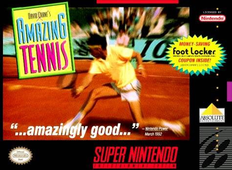 David Cranes Amazing Tennis - [SNES]