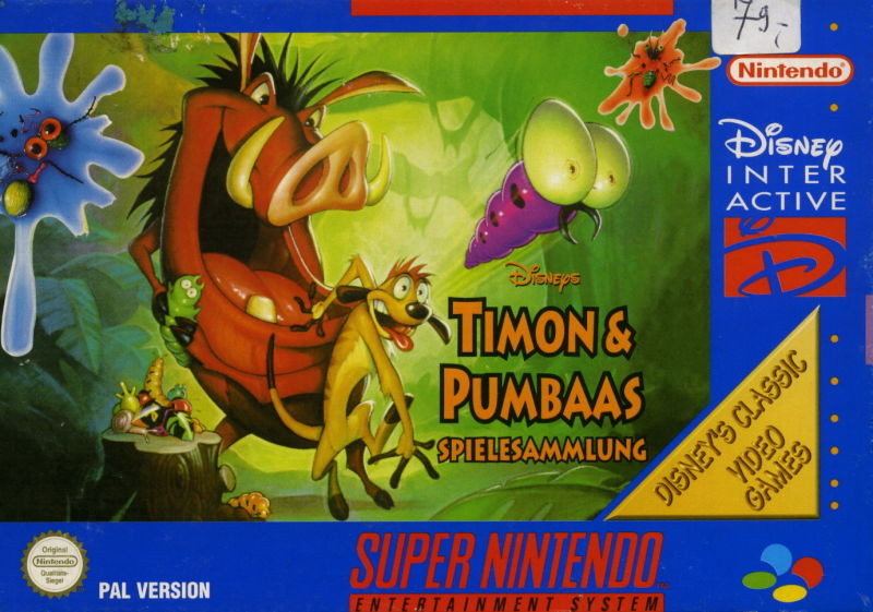 Disneys Timon & Pumbaas - [SNES]