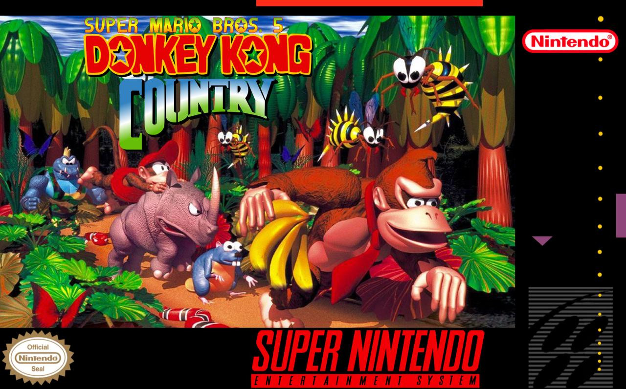Donkey Kong Country - [SNES]