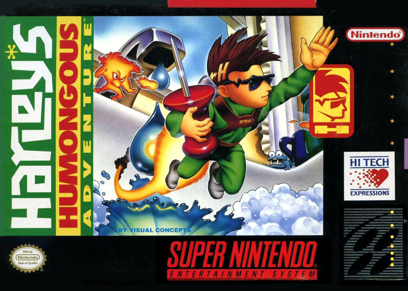 Harleys Humongous Adventure - [SNES]