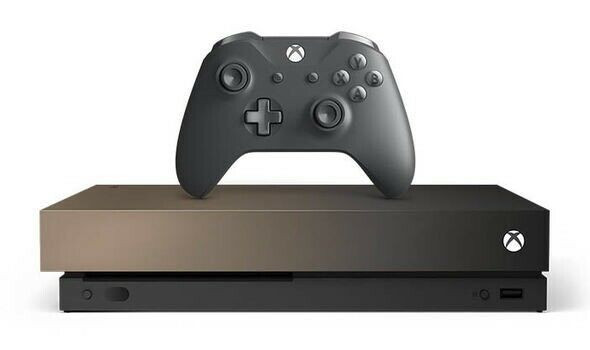 Xbox One X Konsole - 1TB - Battlefield V Gold Rush Edition