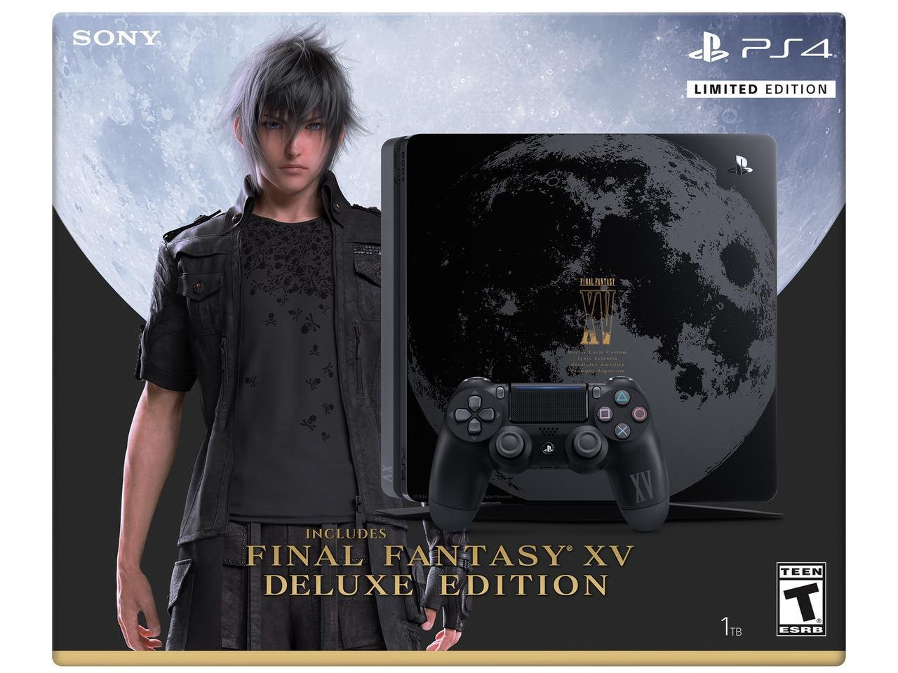 PS4 Slim Konsole 1TB - Final Fantasy XV Limited Edition