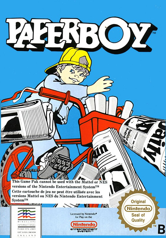 Paperboy - [NES]