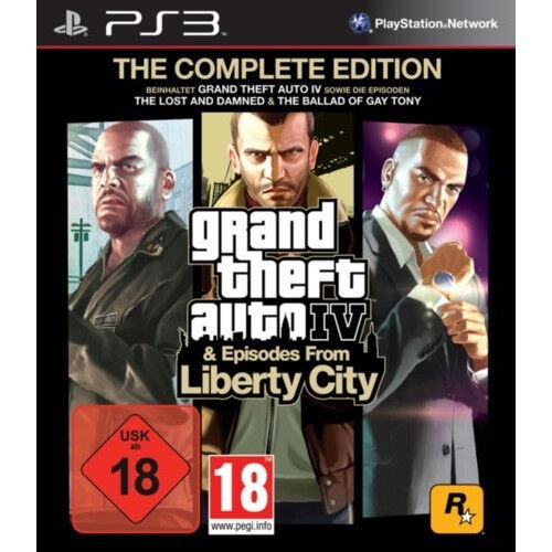 Grand Theft Auto IV - GTA 4 - Complete Edition - [PS3]