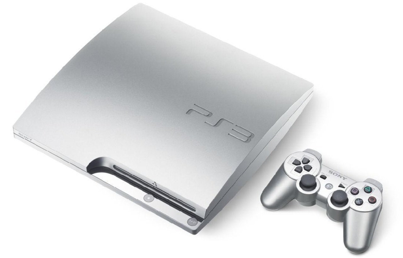 PS3 Konsole Slim 320GB - Silber