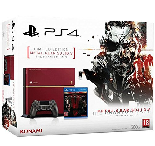 PS4 Konsole 500GB - Metal Gear Solid V - The Phantom Pain Limited Edition