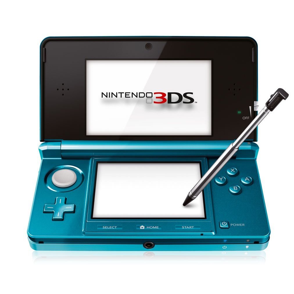 Nintendo 3DS Konsole - Aqua Blau