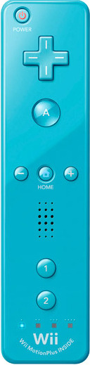 Nintendo Wii Remote Motion Plus - Blau
