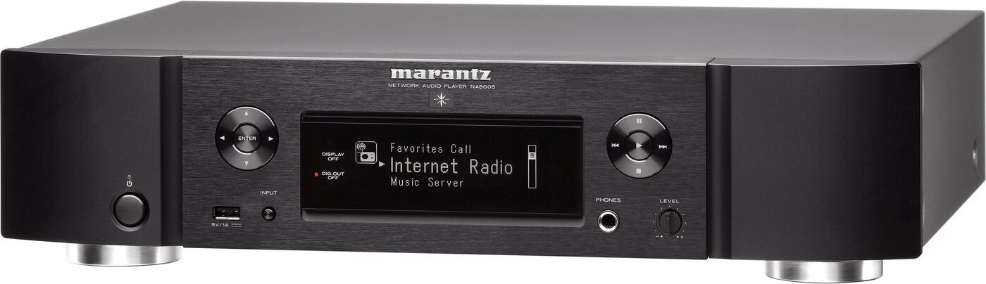 Marantz NA8005 Netzwerk-Audioplayer - Schwarz