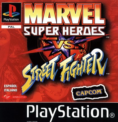 Marvel Super Heroes vs Street Fighter - [PS1]