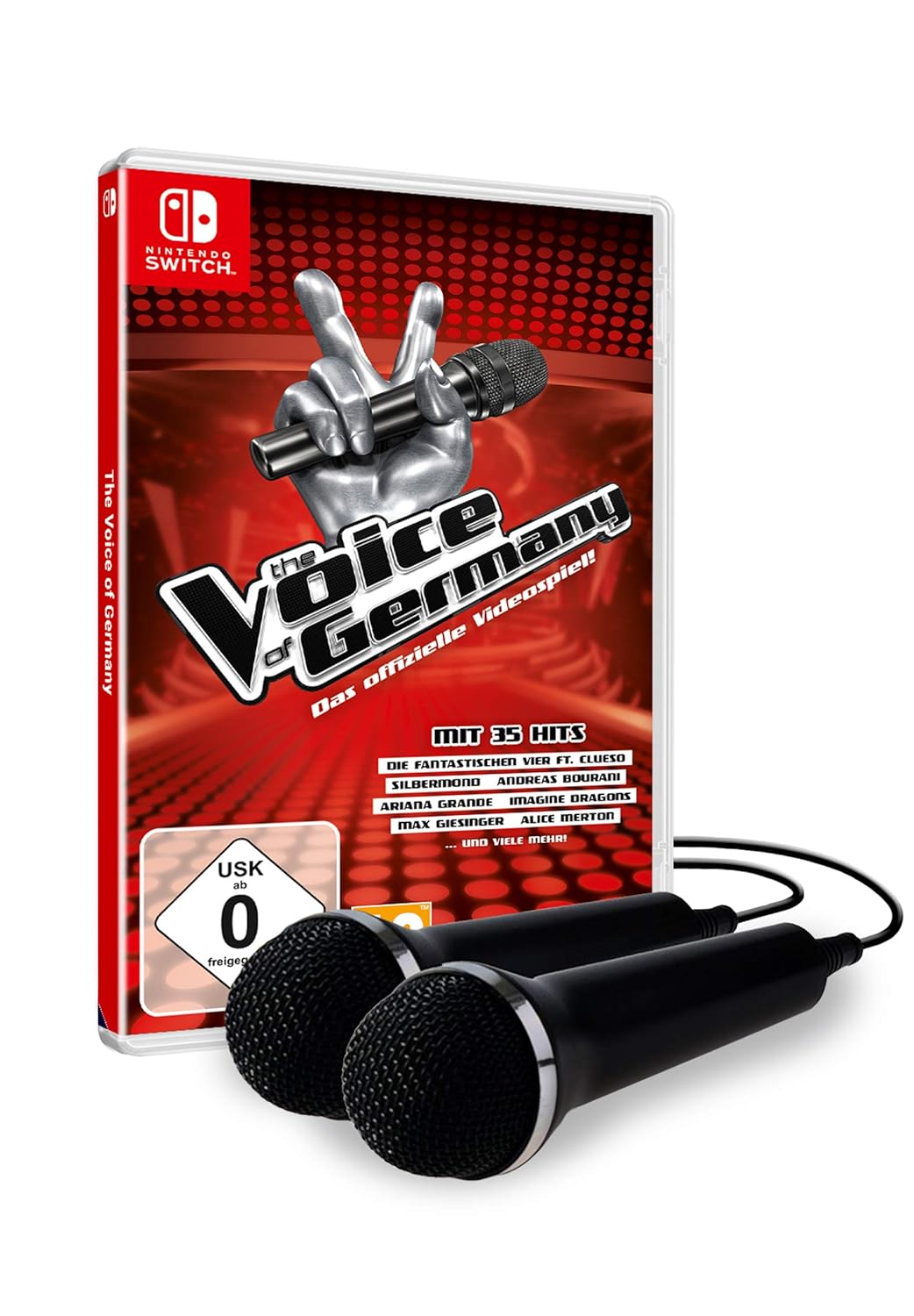 The Voice of Germany - Das offizielle Videospiel + 2 Mics - [Nintendo Switch]