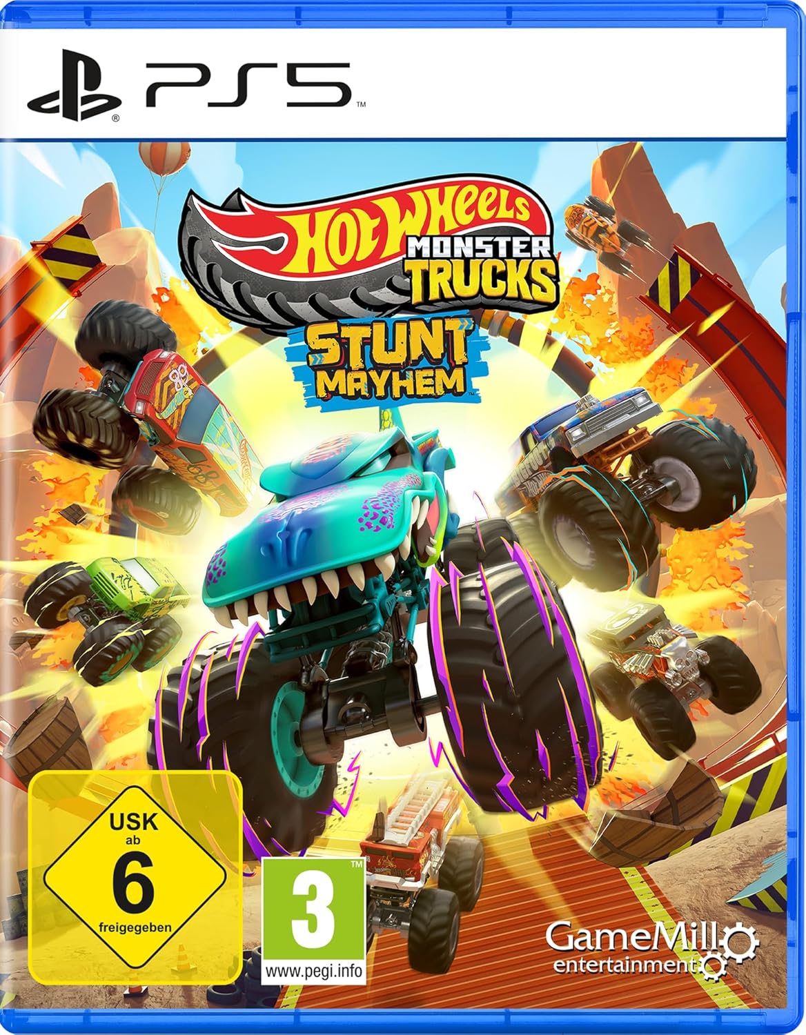 Hot Wheels Monster Trucks: Stunt Mayhem - [PS5]