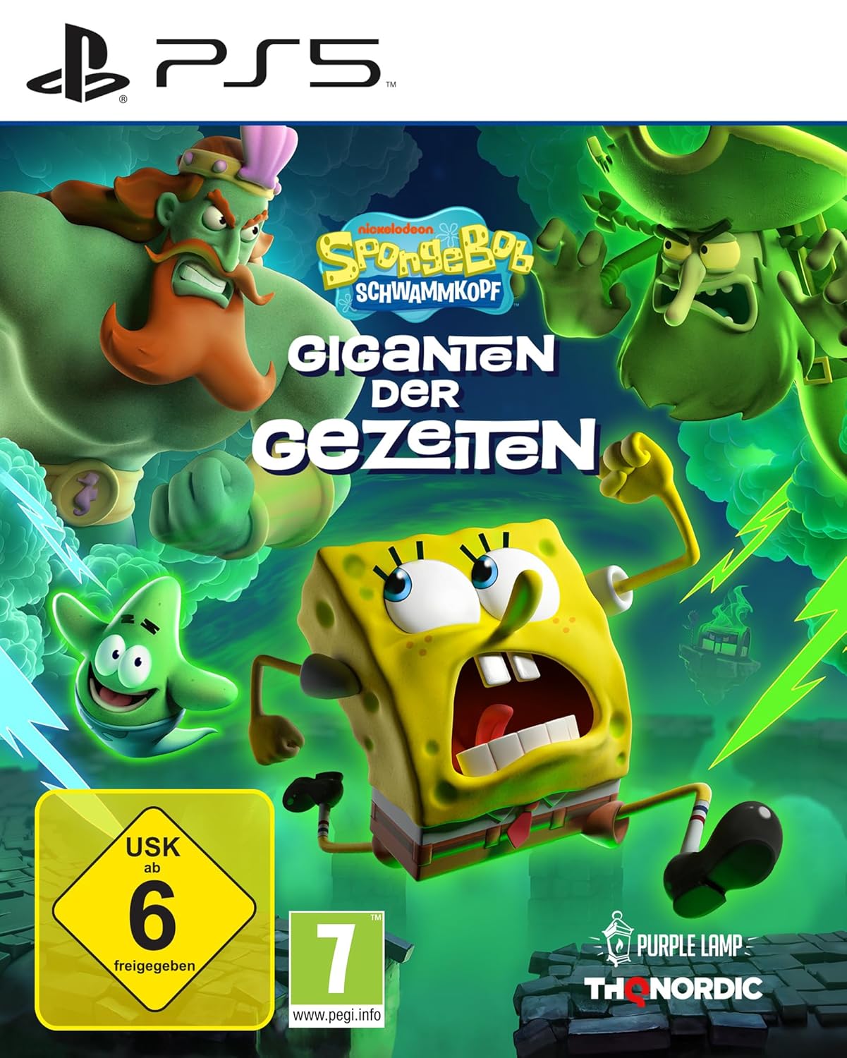 Spongebob Schwammkopf - Giganten der Gezeiten - [PS5]