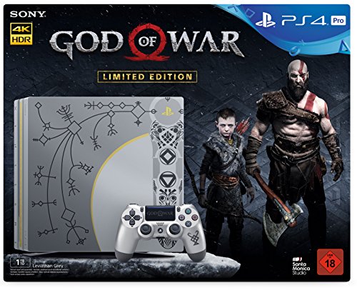 PS4 Pro Konsole 1TB - God of War Limited Edition