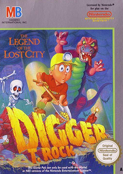 The Legend of the lost City - Digger T.Rock - [NES]
