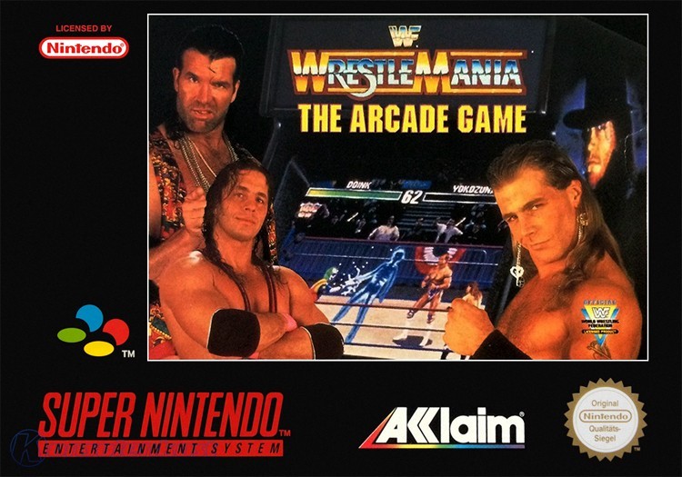 WWF Wrestlemania The Arcade Game - [SNES]