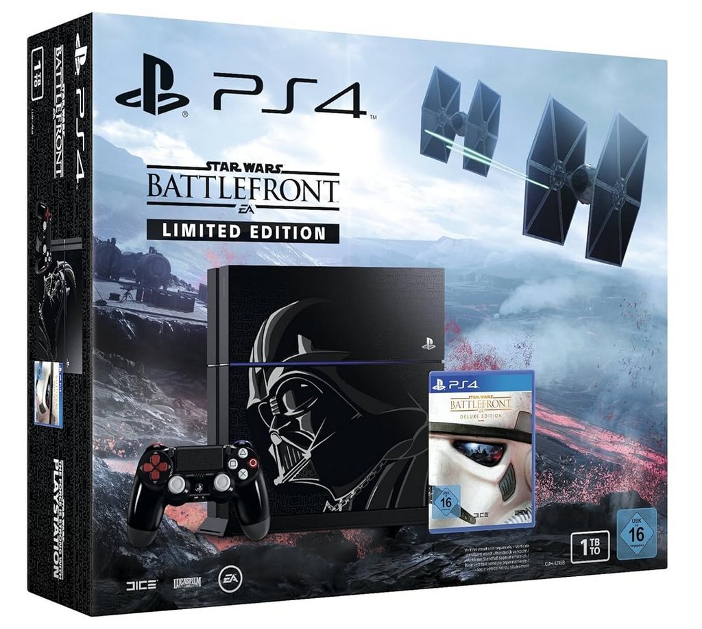 PS4 Konsole 1TB - Star Wars Battlefront Limited Edition