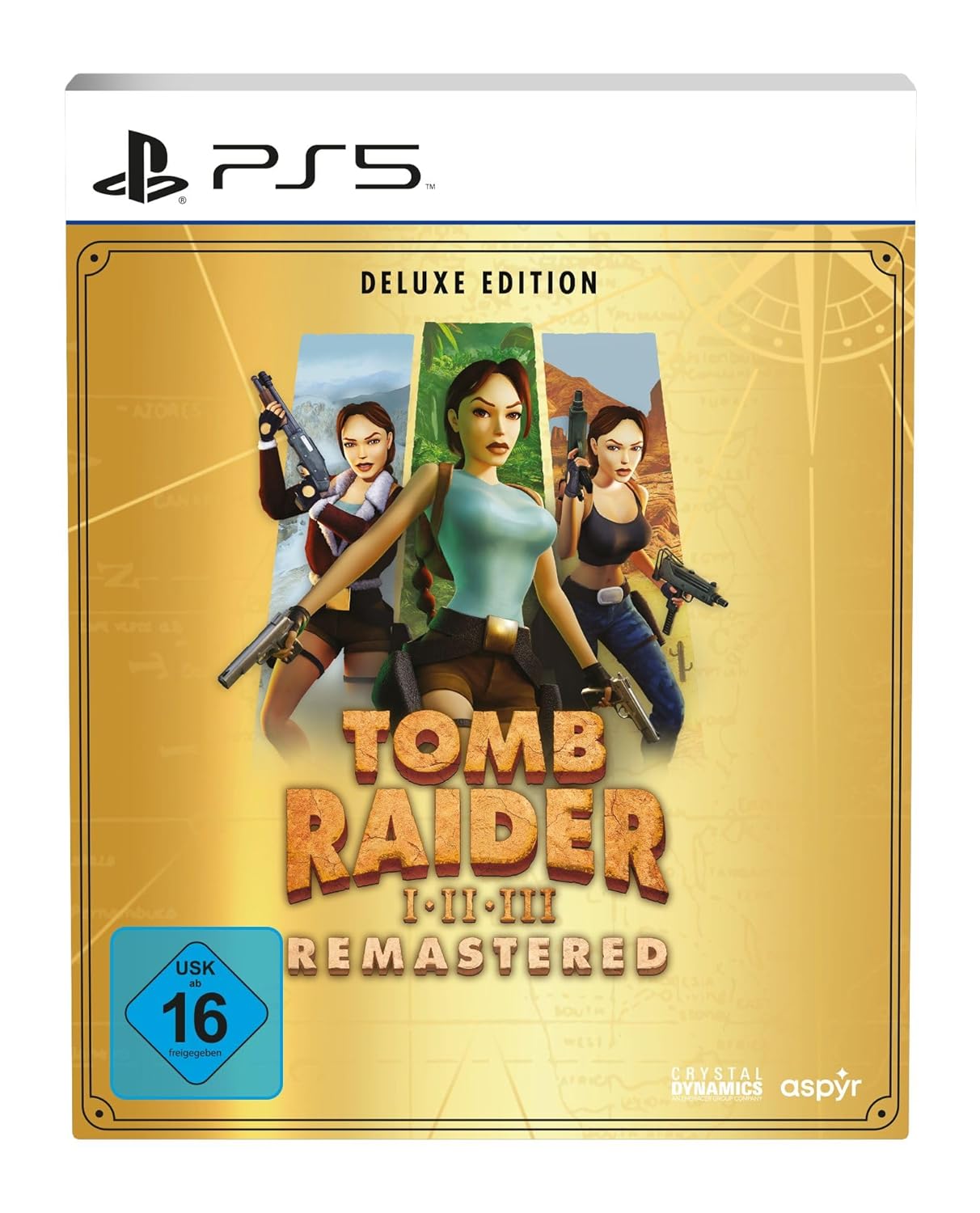 Tomb Raider 1-3 Remastered Starring Lara Croft - Deluxe Edition - [PS5]