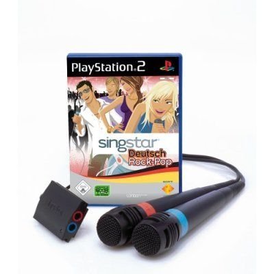 SingStar Deutsch Rock-Pop inkl. 2 Mikrofone - [PS2]